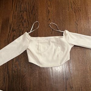 Princess Polly cropped long sleeve